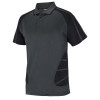 Spider Polos Charcoal Black